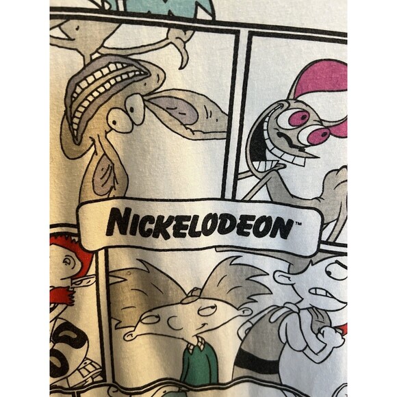 Nickelodeon 90's Nostalgia All Over Print T-Shirt Rugrats Ren And Stimpy Small - Picture 13 of 14